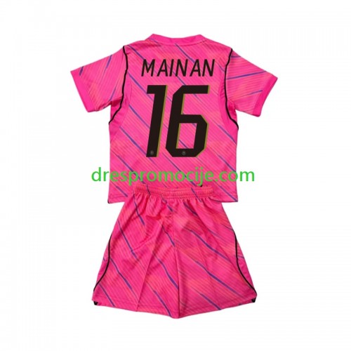 Francuska Mike Maignan 16 Dres Golmanski Dječji Gostujući Svjetsko prvenstvo 2026 Kratkih Rukava Francuska Mike Maignan 16 Dres Golmanski Dječji Gostujući Svjetsko prvenstvo 2026 Kratkih Rukava
